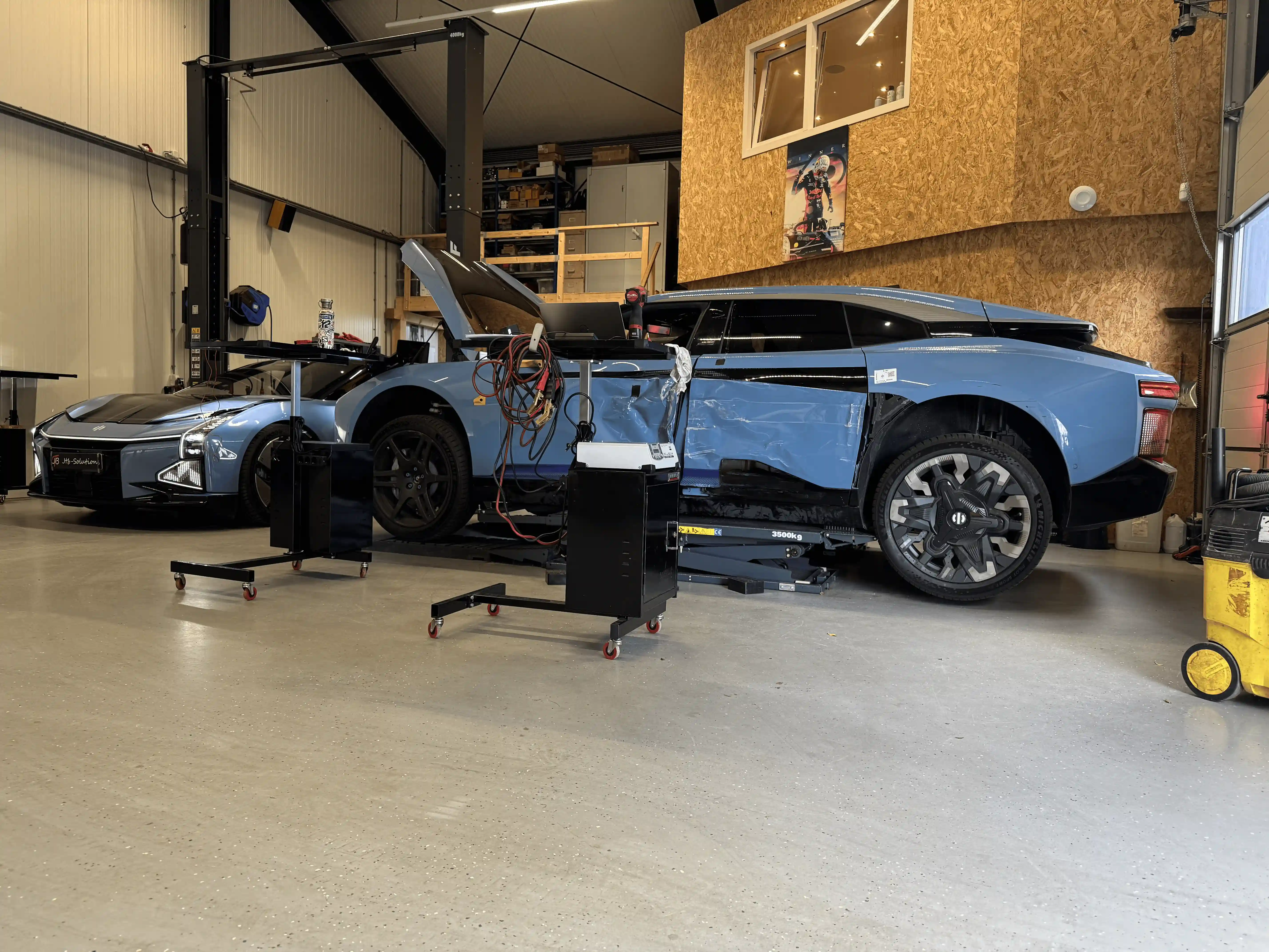 Nieuw bedrijfspand in Jistrum